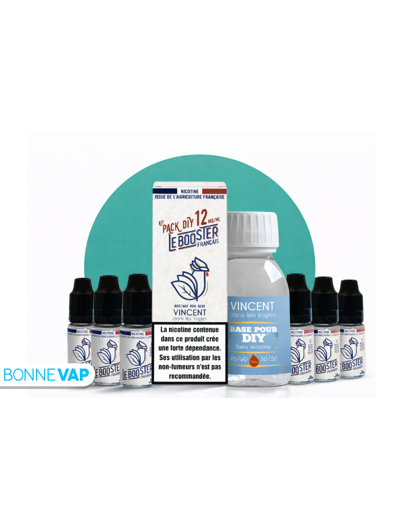 Pack DIY 12mg 50/50 100ml - VDLV