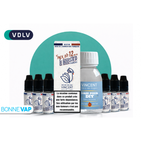 Pack DIY 12mg 50/50 100ml - VDLV