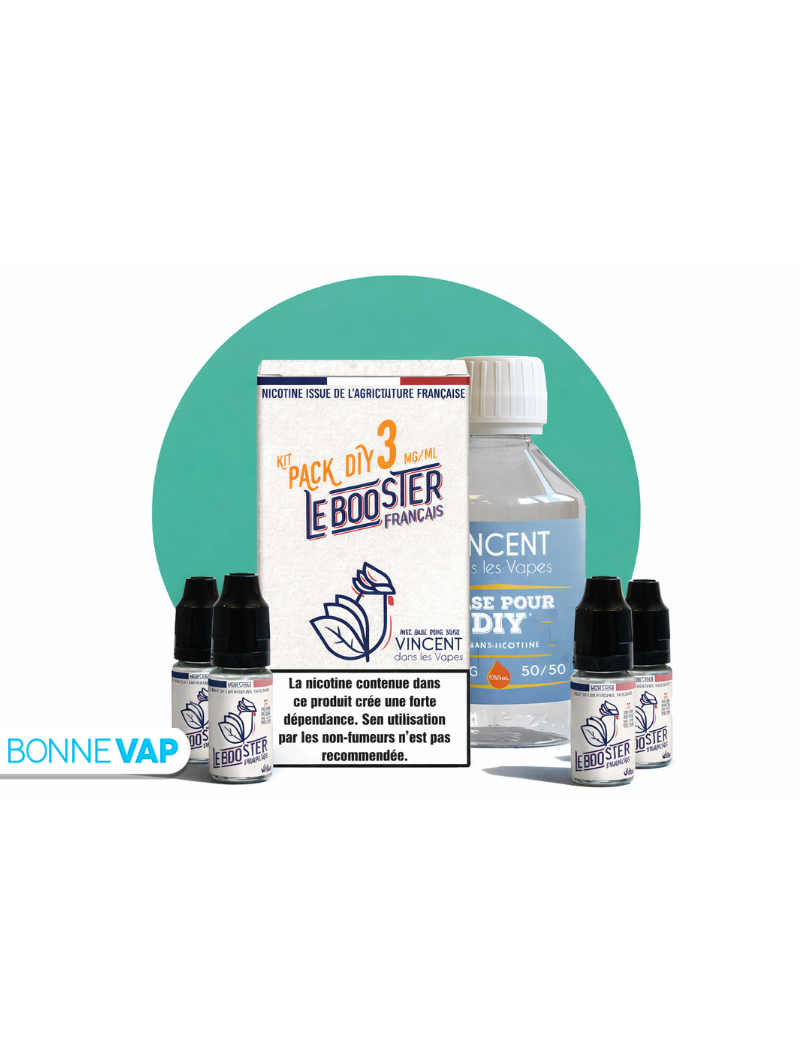 Pack DIY 3mg 210ml 50/50 - VDLV