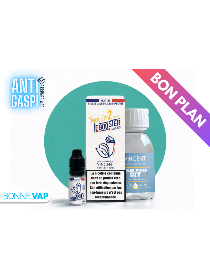 Pack DIY 2mg 5050 100ml - VDLV (DDM Dépassée) - bon plan