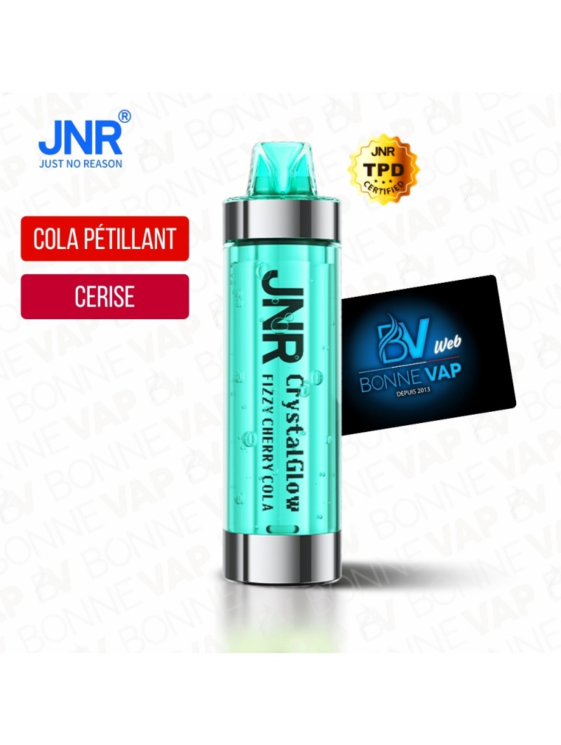 Puff Fizzy Cherry Cola - CrystalGlow X JNR