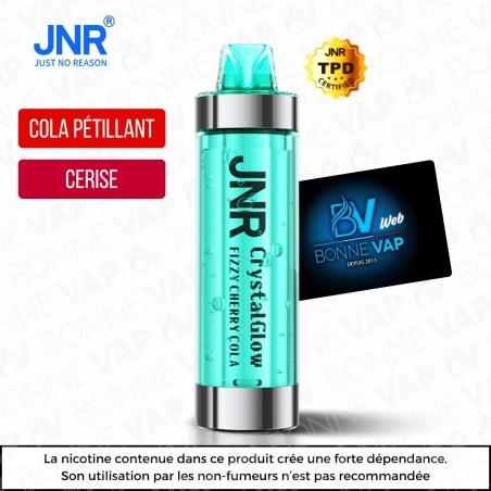 Puff Fizzy Cherry Cola - CrystalGlow X JNR