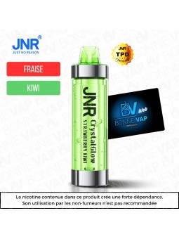 Puff Strawberry Kiwi - CrystalGlow X JNR - info