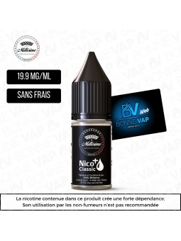 Booster de Nicotine 10ml - Millésime - Info