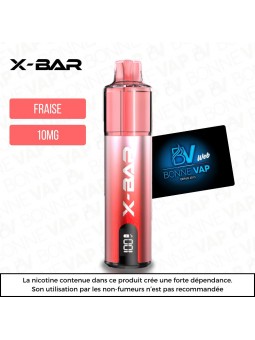 Starter Puff Fraise Glacée - X-Line - 10mg