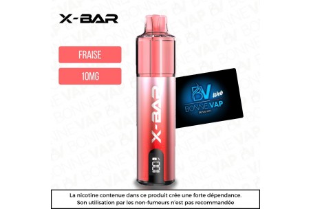 Starter Puff Fraise Glacée - X-Line - 10mg