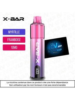 Starter Puff Myrtille Framboise - X-Line by X-Bar