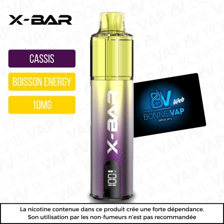 Starter Puff Cassis Energy Bull - X-Line