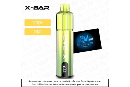 Starter Puff Granité Citron - X-Line - 10mg