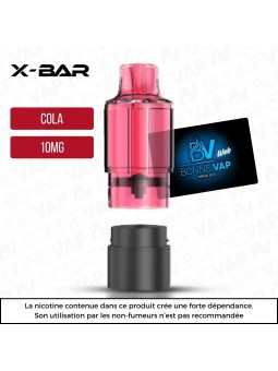 Cartouche Fizzy Cola - X-line by X-Bar