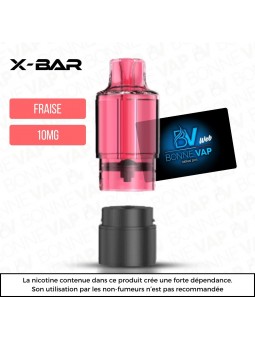 Cartouche Fraise Glacée - X-line by X-Bar