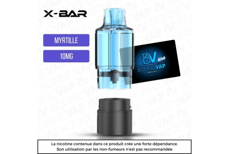 Cartouche Blueberry Ice - X-line - 10mg