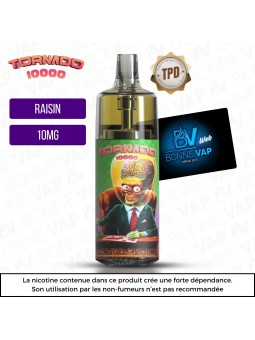 Puff Grape Ice - Tornado 10K - 10mg