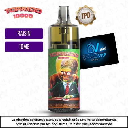 Puff Grape Ice - Tornado 10K