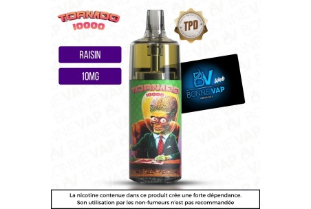 Puff Grape Ice - Tornado 10K - 10mg