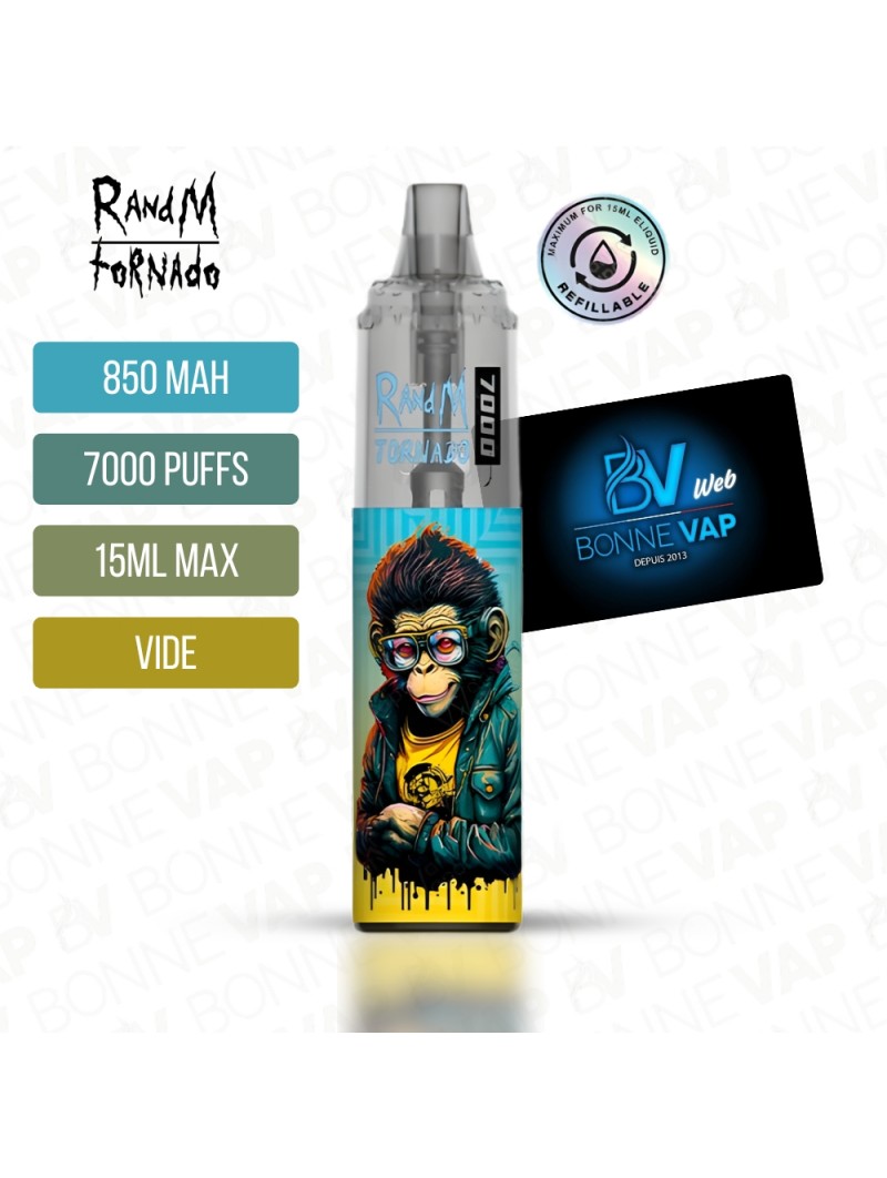 Puff "A Remplir" - RandM X Tornado