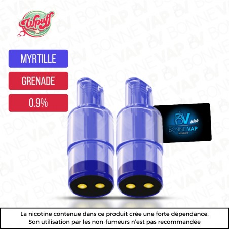 Cartouches Myrtille Grenade - Wpuff 2.0