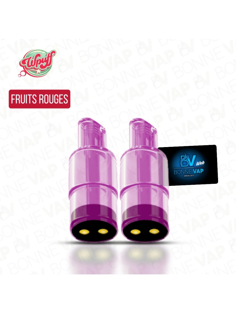 Cartouches Fruits Rouges - Wpuff 2.0
