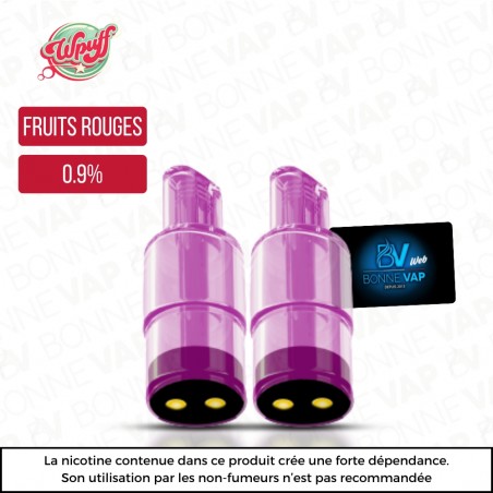 Cartouches Fruits Rouges - Wpuff 2.0