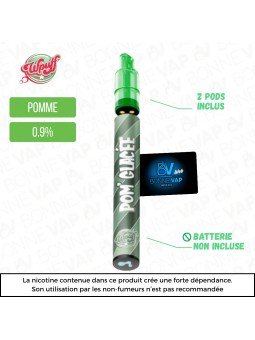 Cartouches Pom Glacée - Wpuff 2.0 - 0.9% - Info