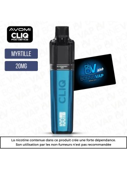 Starter Puff Myrtille Glacée - Cliq AVM - 20mg