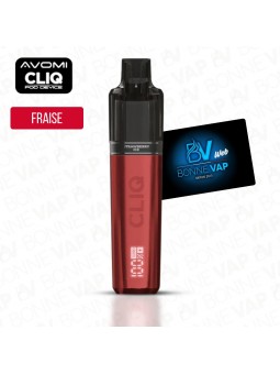 Starter Puff Fraise Glac&eacute;e - Cliq AVM