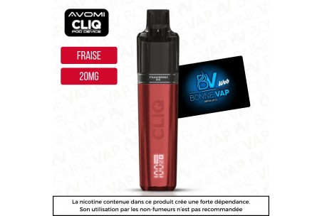 Starter Puff Fraise Glacée - Cliq AVM - 20mg