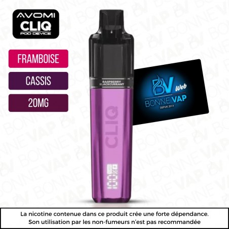 Starter Puff Framboise Cassis - Cliq AVM