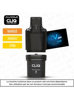 Cartouche Mangue Ananas - Cliq AVM (Avomi)