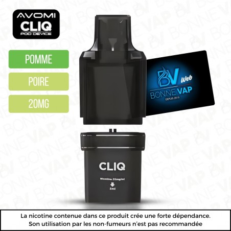Cartouche Pomme Poire - Cliq AVM