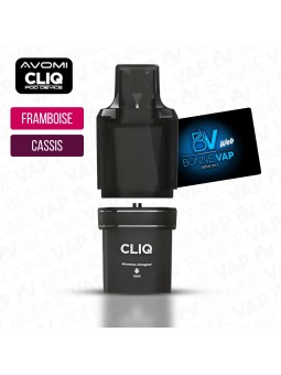 Cartouche Framboise Cassis - Cliq AVM