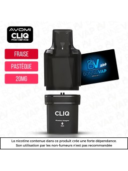 Cartouche Fraise Pastèque - Cliq AVM (Avomi)