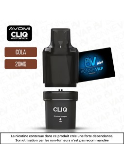 Cartouche Cola Ice - Cliq AVM - 20mg