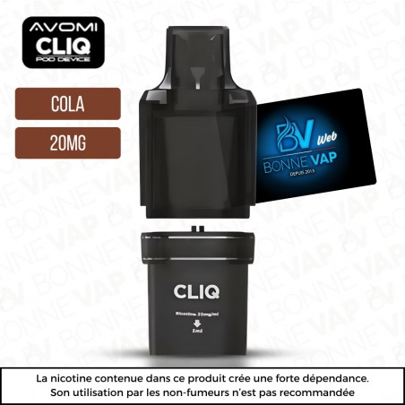Cartouche Cola Ice - Cliq AVM