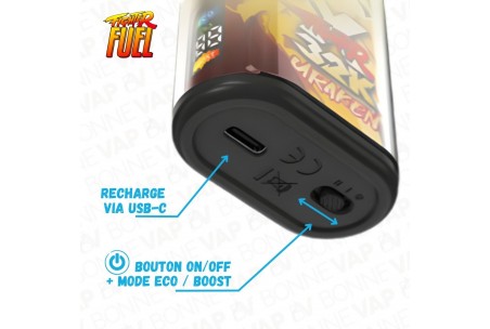 Puff Fighter-X 32K - Bouton On-OFF