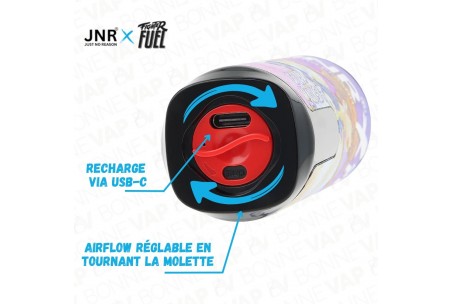 Puff Shisha Plus - JNR X Fighter Fuel - Airflow