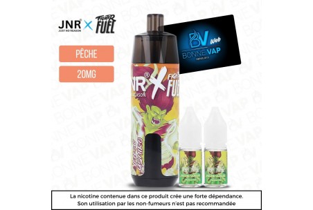 Puff Shisha Plus Yellow Ushiro - JNR X Figther Fuel - 20mg