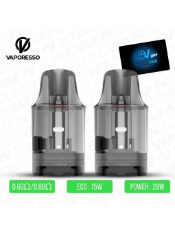 Cartouches Vibe Dual Mesh V2 - Vaporesso - 0.6-0.8