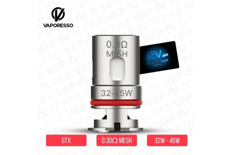 Résistances GTX Mesh - Vaporesso - 0.3