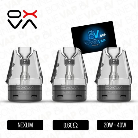 Cartouches NeXLIM - OXVA