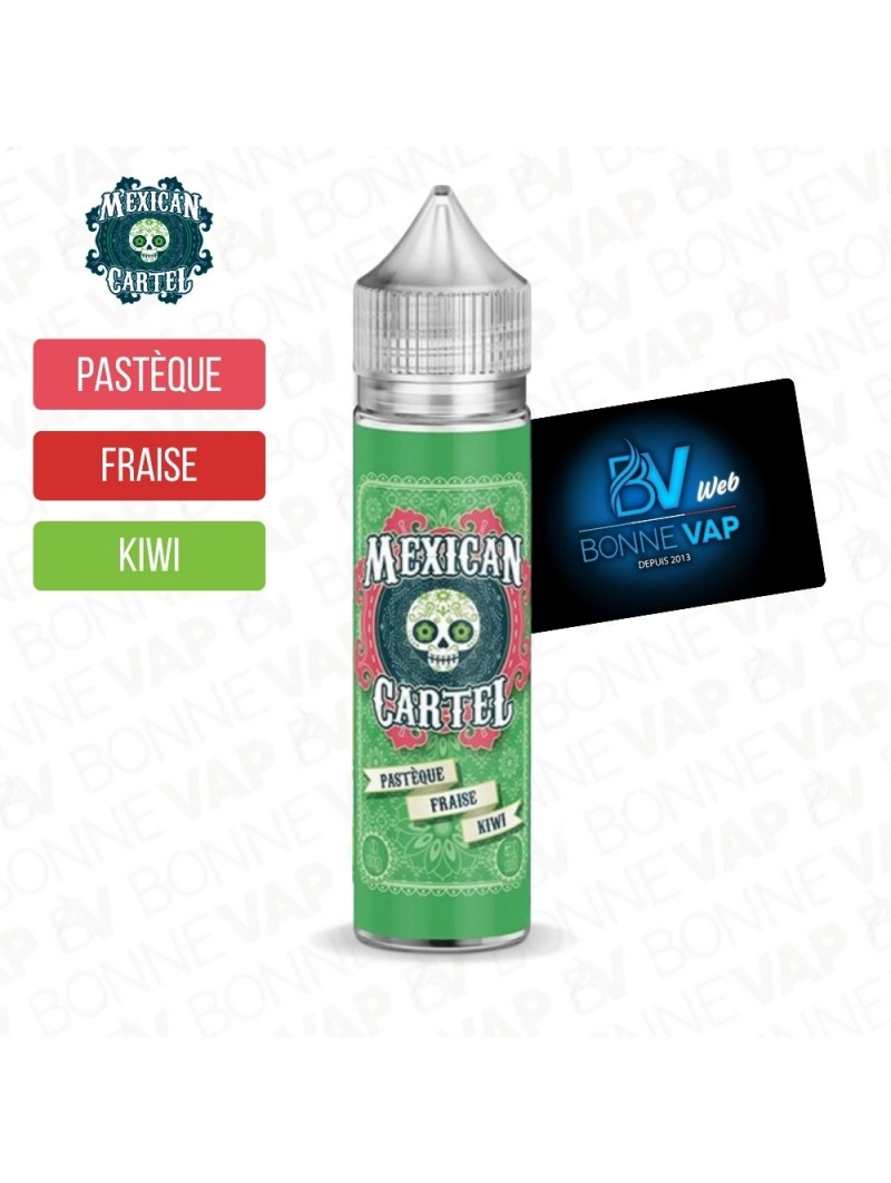Pastèque Fraise Kiwi 50ml - Mexican Cartel