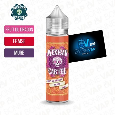 Fruit du Dragon Fraise Mûre 50ml - Mexican Cartel