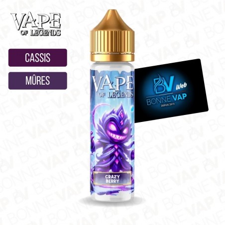 Crazy Berry 50ml - Vape of Legends