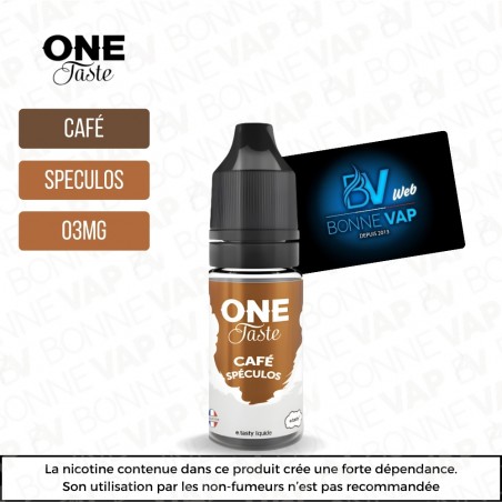 Café Spéculos 10ml - One Taste