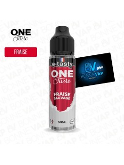 E-liquide Fraise Sauvage 50ml - One Taste by E.Tasty