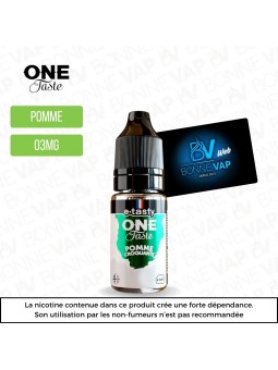Pomme Croquante 10ml - One Taste - 03mg