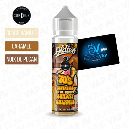 Sunday Caramel Seventis Oldies 50ml - Curieux