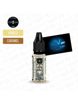 Crème Brulée 10ml "Sels" - Curieux