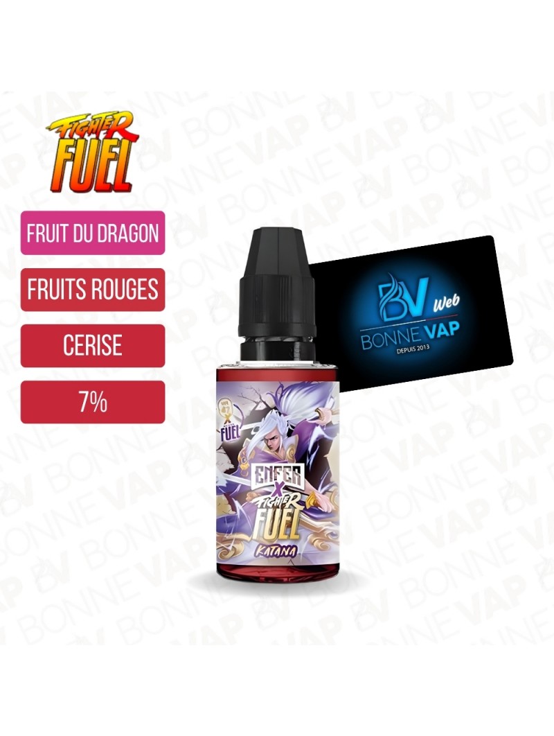 Concentré Katana 30ml - Fighter Fuel X Enfer