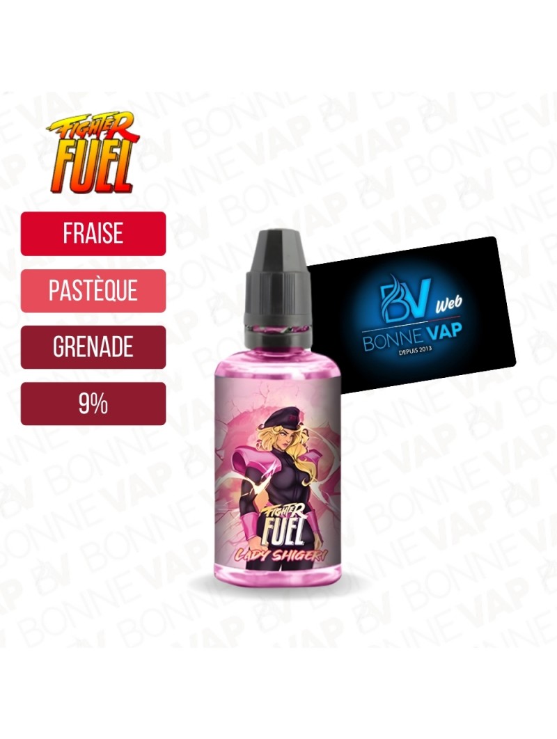 Concentré Lady Shigeri 30ml - Fighter Fuel